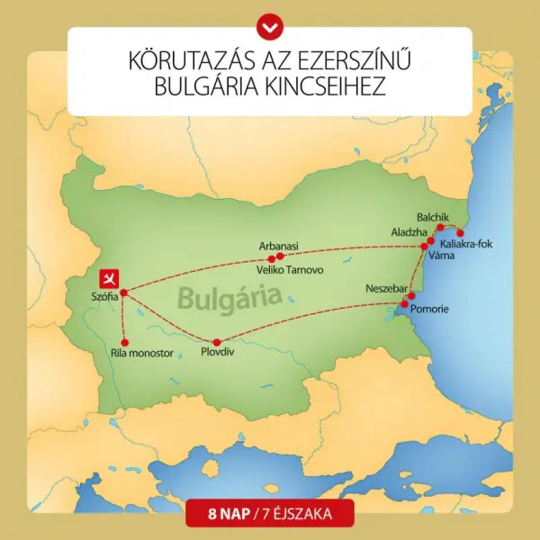 Az ezerszínű Bulgária kép