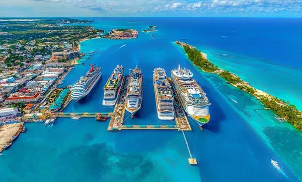 Bahama szigetek utazás bahamák olcsón repülőjegy mortons travel utazási iroda bahama szigetek hajóút karibi hajóút vízum nassau san salvador new providence bimini harbour island rózsaszín partok