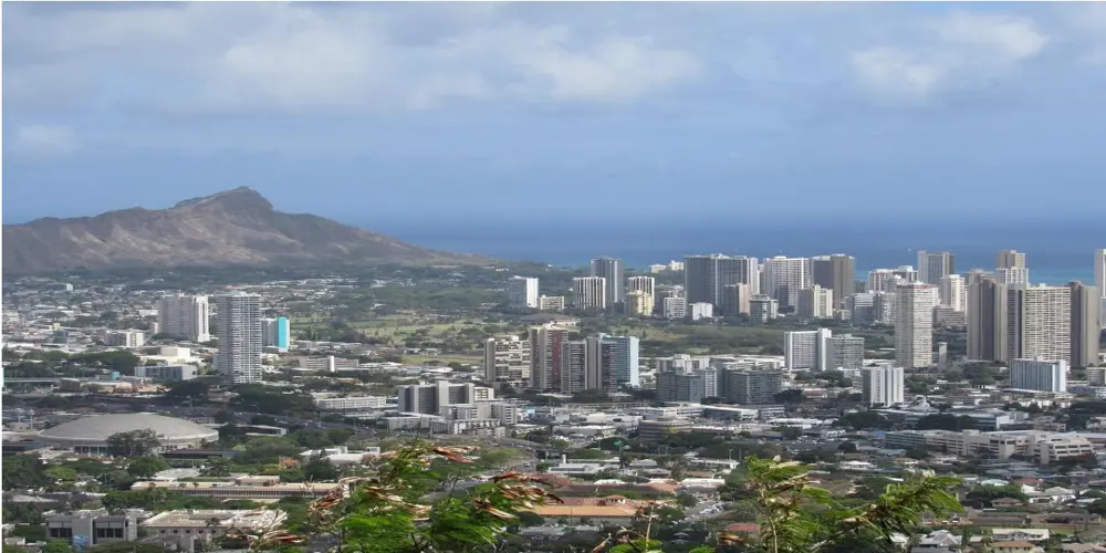 oahu hawaii látkép