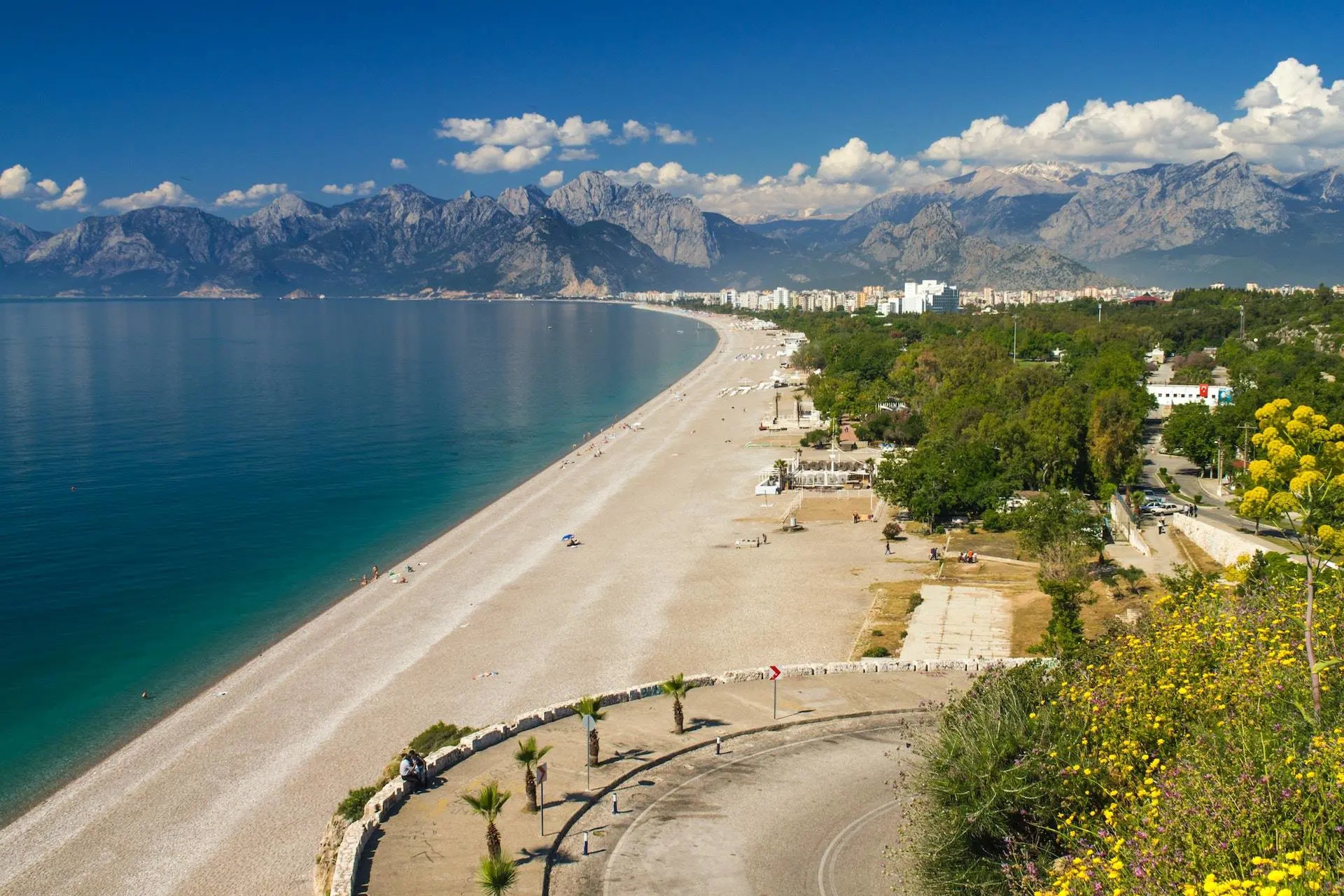 antalya strand tengerpart