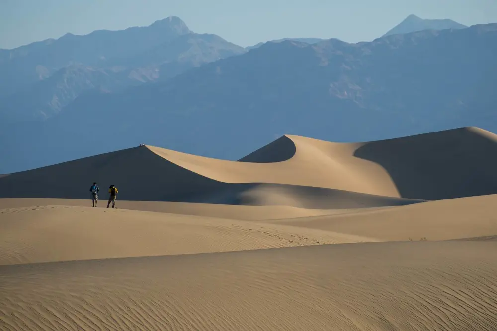 death valley dűnék látnivalók