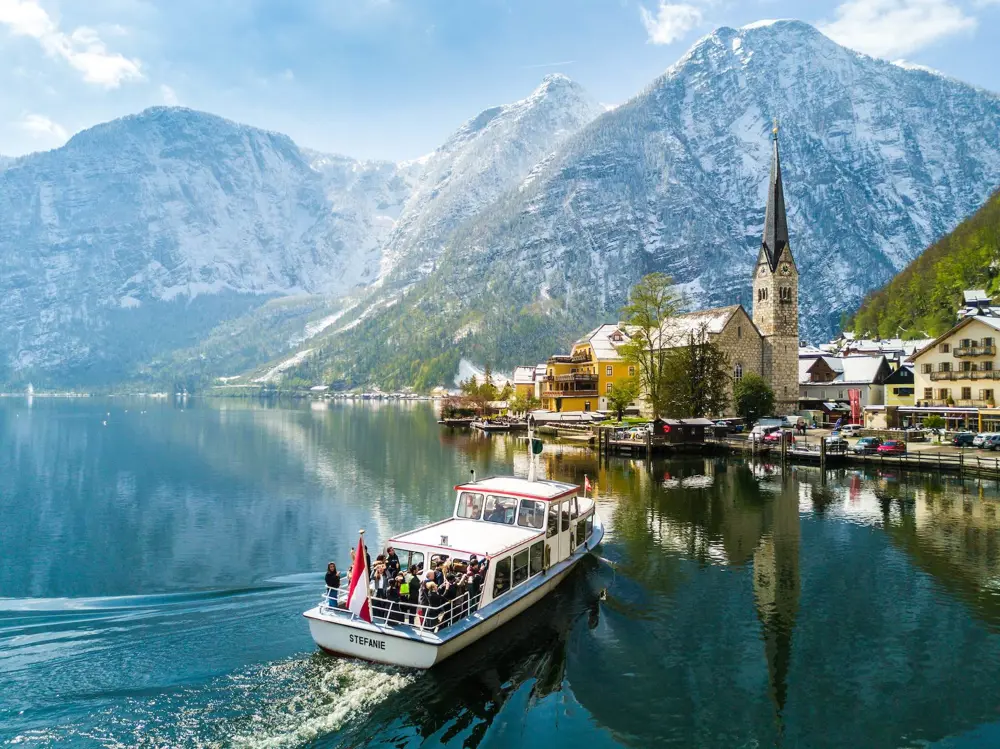 hallstatt see ausztria túlturizmus