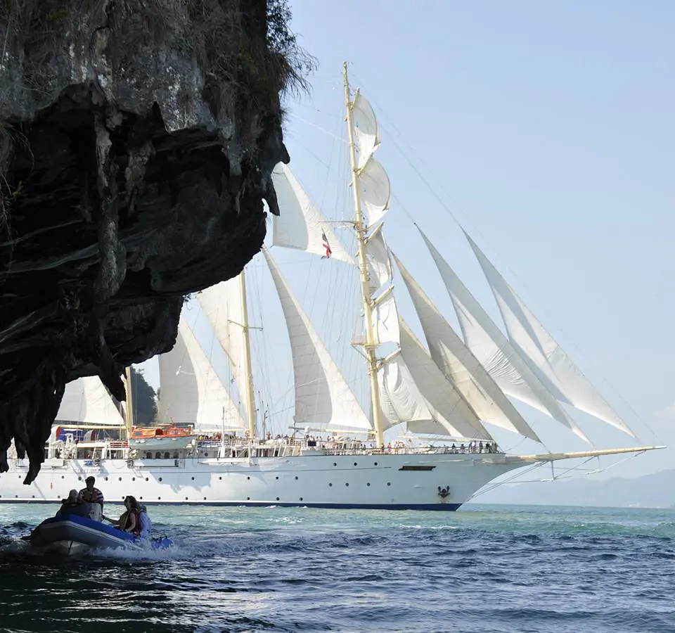 royal clipper vitorlás hajóút karib tenger