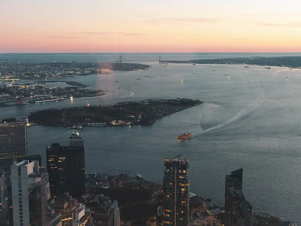 staten island ferry komp városnézés ingyen