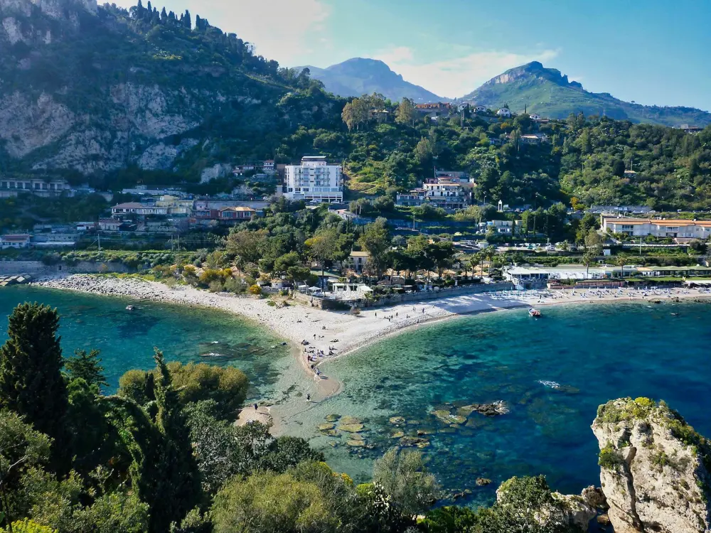 taormina isola bella