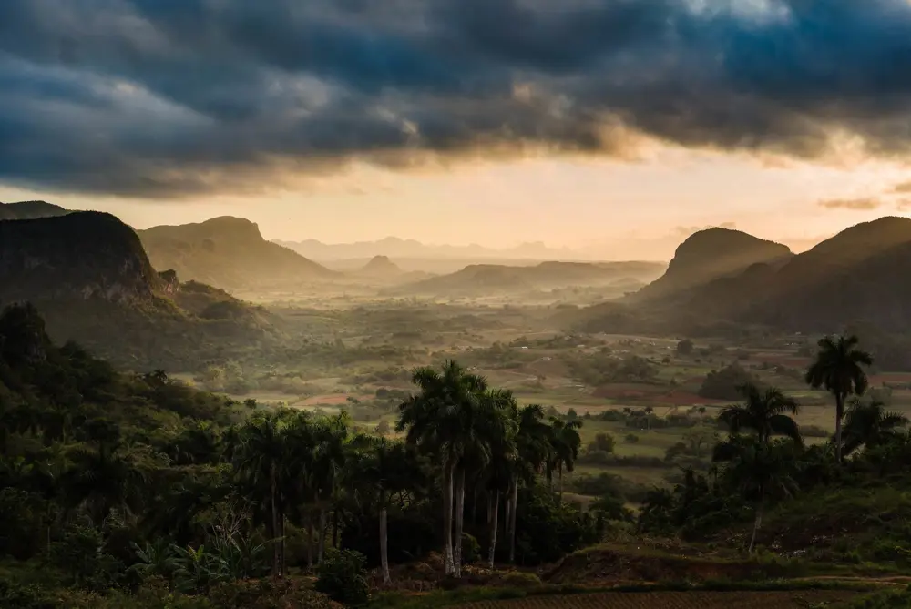 kuba valle de vinales szivar völgy