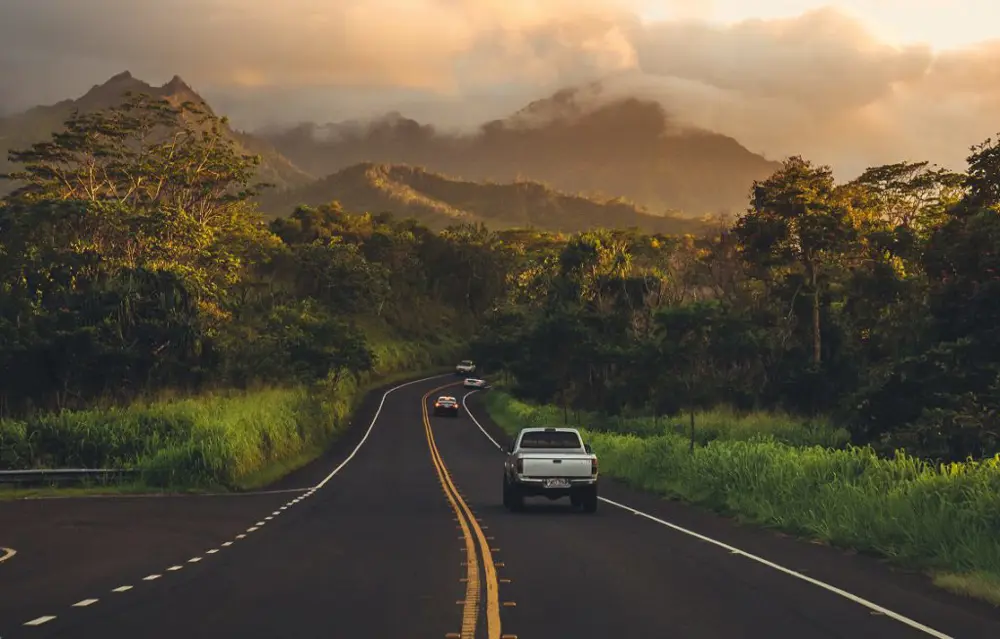 hawaii útminőség autós körutazás autóbérlés