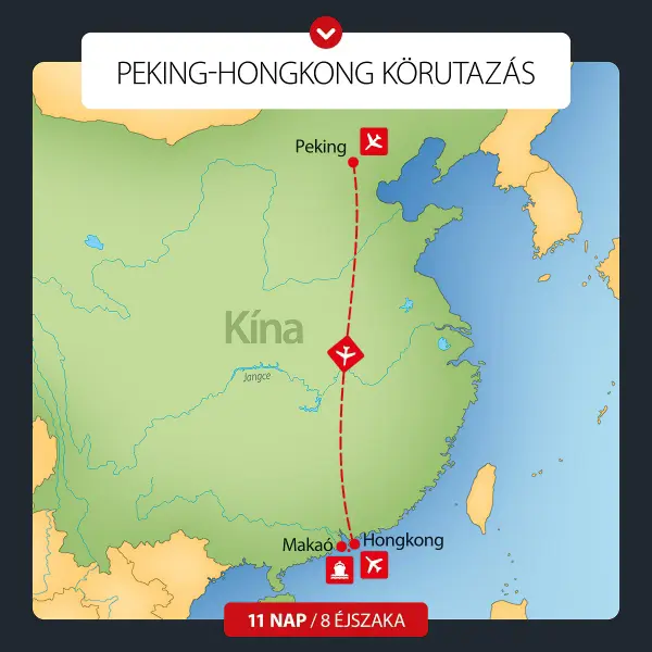 Peking - Hongkong körutazás 11 nap / 8 éj kép