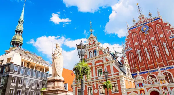 Baltikumi panoráma repülővel kép