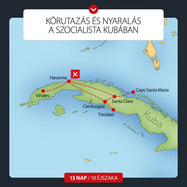 Körutazás és nyaralás Kubában 13 nap / 10 éj kép