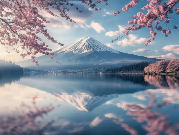JAPÁN CSODA CSERESZNYEVIRÁGZÁSKOR kép
