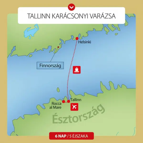 Tallinn karácsonyi varázsa 1. kép
