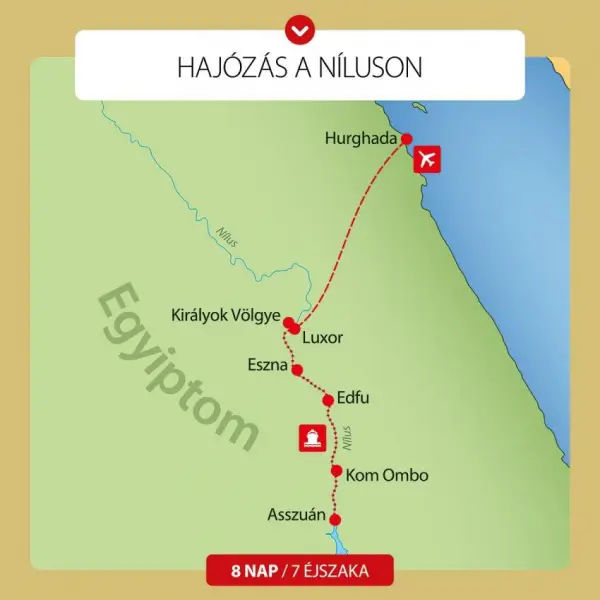 Hajózás a Níluson 1. kép