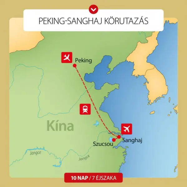 Peking-Sanghaj körutazás 1. kép