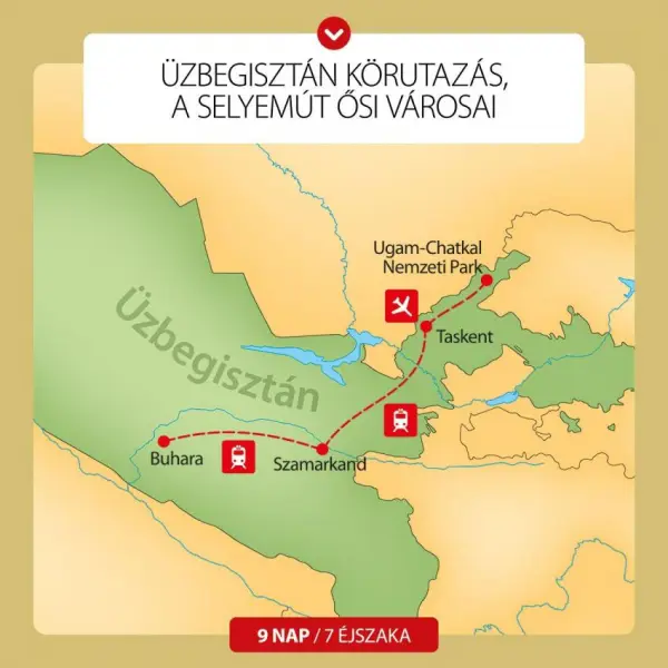 Üzbegisztán körutazás 1. kép