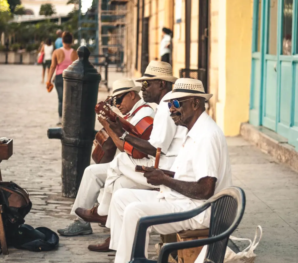 kuba utcakép zene közbiztonság biztonság