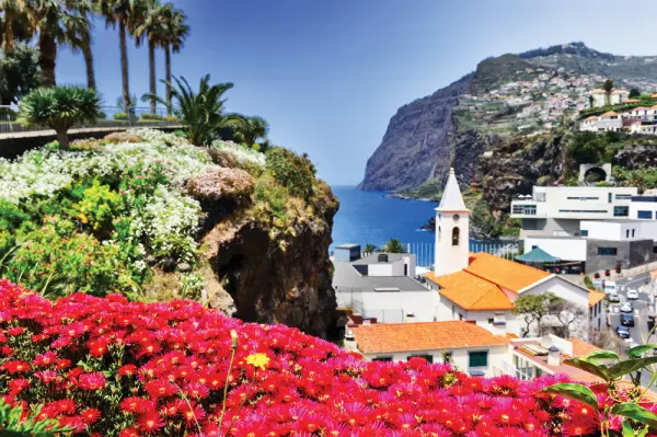 Madeira mesés kertjei, repülővel kép