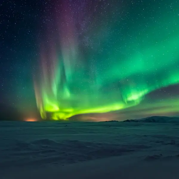 Sarki fény Izlandon 1. kép