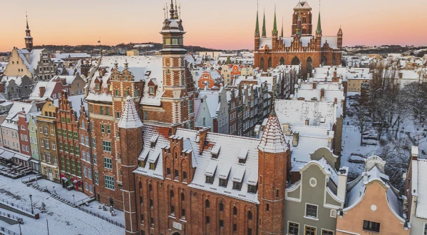 Varsó és Gdansk adventkor 1. kép